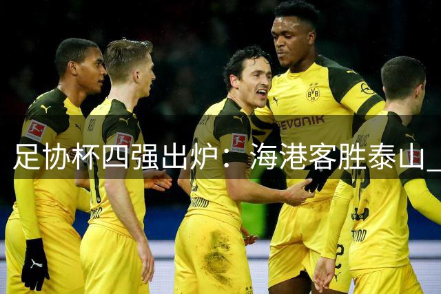 足协杯四强出炉：海港客胜泰山 大连黑马逆袭晋级